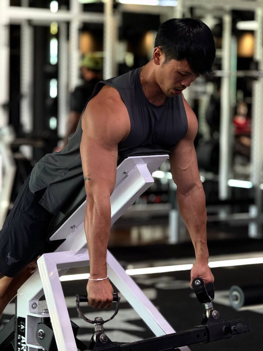 Strength training at Freedom Gym